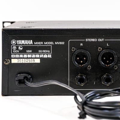 Yamaha MV-802 8-Channel Line Mixer Rackmount image 5