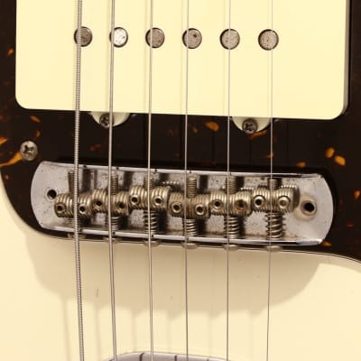 Fender Japan Jazzmaster JM66 Vintage White 2008 image 9