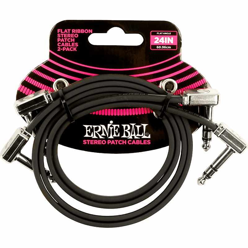 Ernie Ball Cables instrument classic jack/jack 3m noir