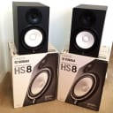 Yamaha HS8 Powered Studio Monitor Pair (Used) -Studio Demo -Mint -Secure Shipping Included!