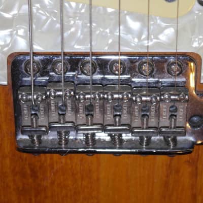 1997 Fender Squier Pro Tone ProTone Stratocaster Fender 3 Tone Sunburst All Original With Gig Bag! image 7