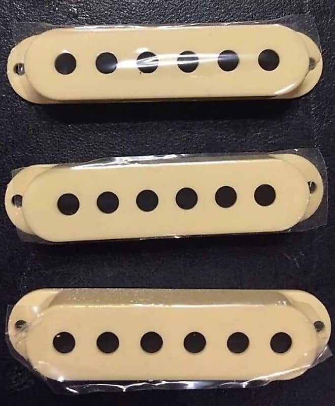 48 mm Fender Stratocaster Cream Knobs set of 3 Reverb