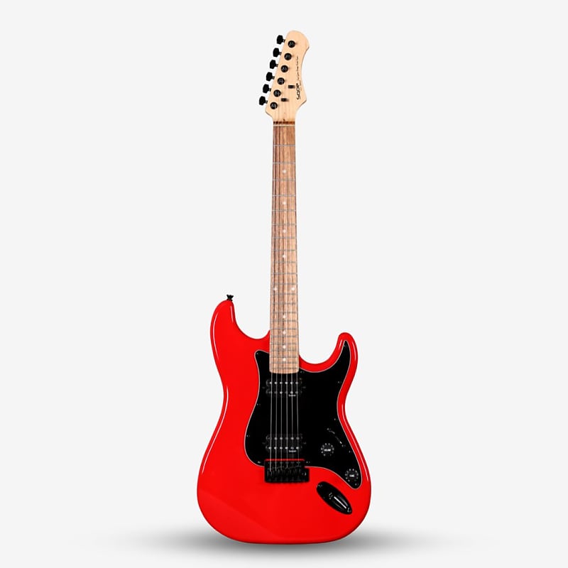 SQOE SEST210 Super Stratocaster Body HH Electric Guitar | Reverb