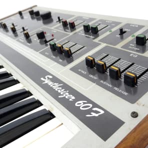 Teisco Synthesizer 60F S-60F Vintage Analog Mono Synth RARE! Working Arp Kawai S60F s-110f image 5