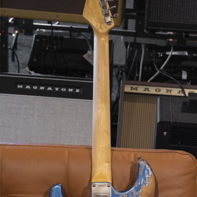 Friedman Vintage S Lake Placid Blue Electric Guitar - Heavy Aging image 8