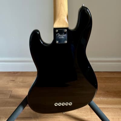 Fender American Standard Jazz Bass V Maple Fingerboard, Black image 13