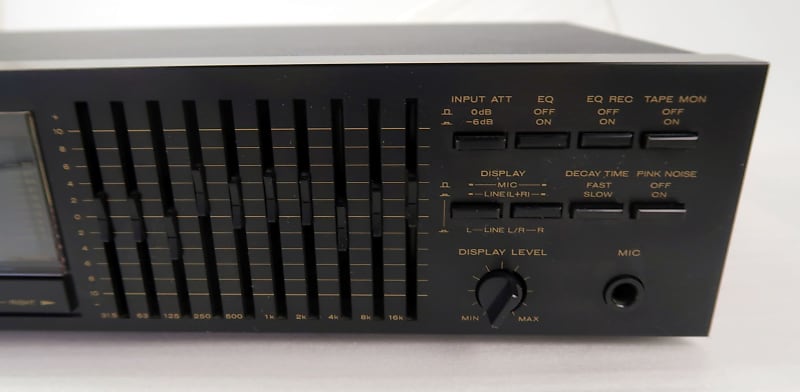 marantz　EQ551 Marantz EQ551 Graphic Equaliser & Spectrum Analyser - YouTube