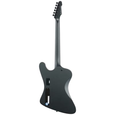 ESP LTD Phoenix Black Metal Electric Guitar image 6