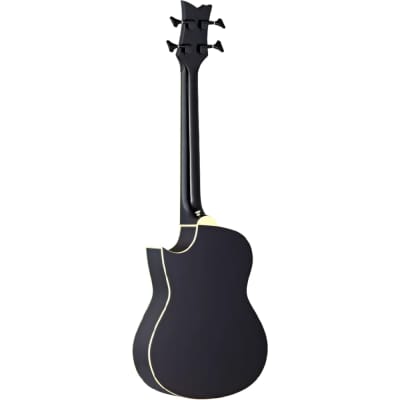 Ortega Traveler Acoustic Bass - D-WALKER-BK Black image 2