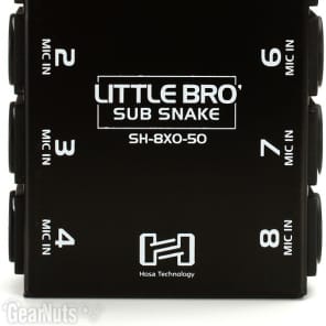 Hosa Little Bro' 8x0 Sub Snake - 50 foot image 6