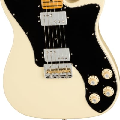 Fender American Professional II Telecaster Deluxe. Maple Fingerboard, Olympic White image 1