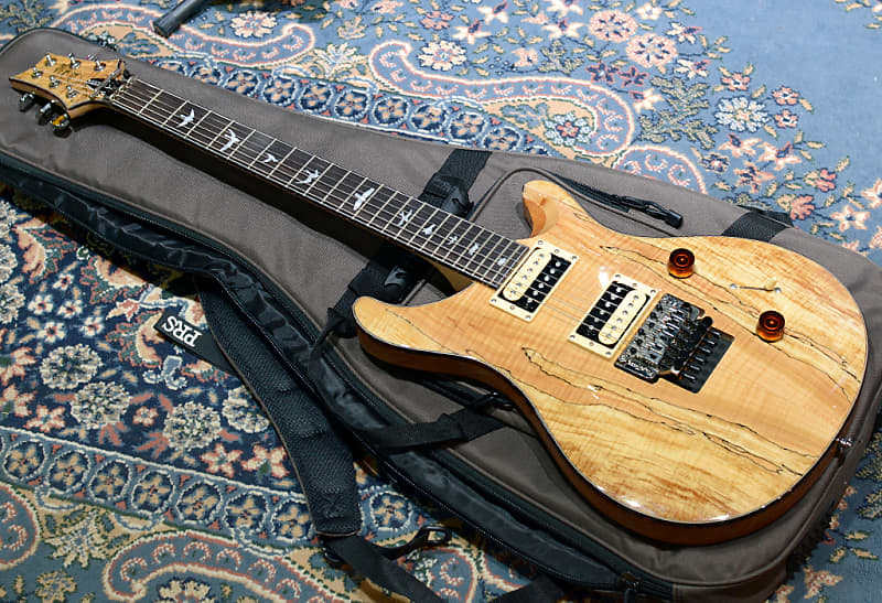 PRS SE Floyd Custom 24 Exotic Wood LTD-Spalted Maple Top