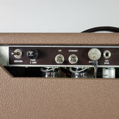 1962 Fender Concert Amp 4x10 - Brown Near Mint image 10