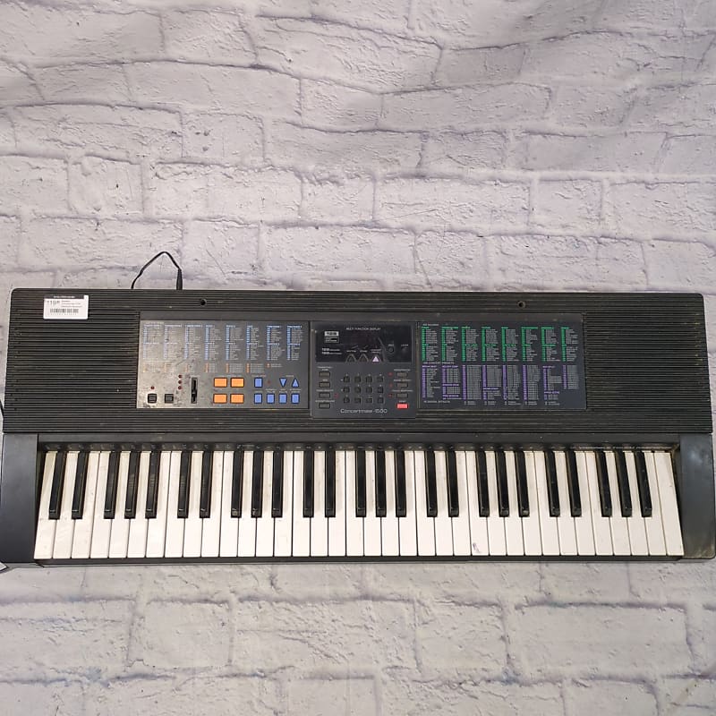 Realistic Concertmate 1500 Electronic Keyboard 