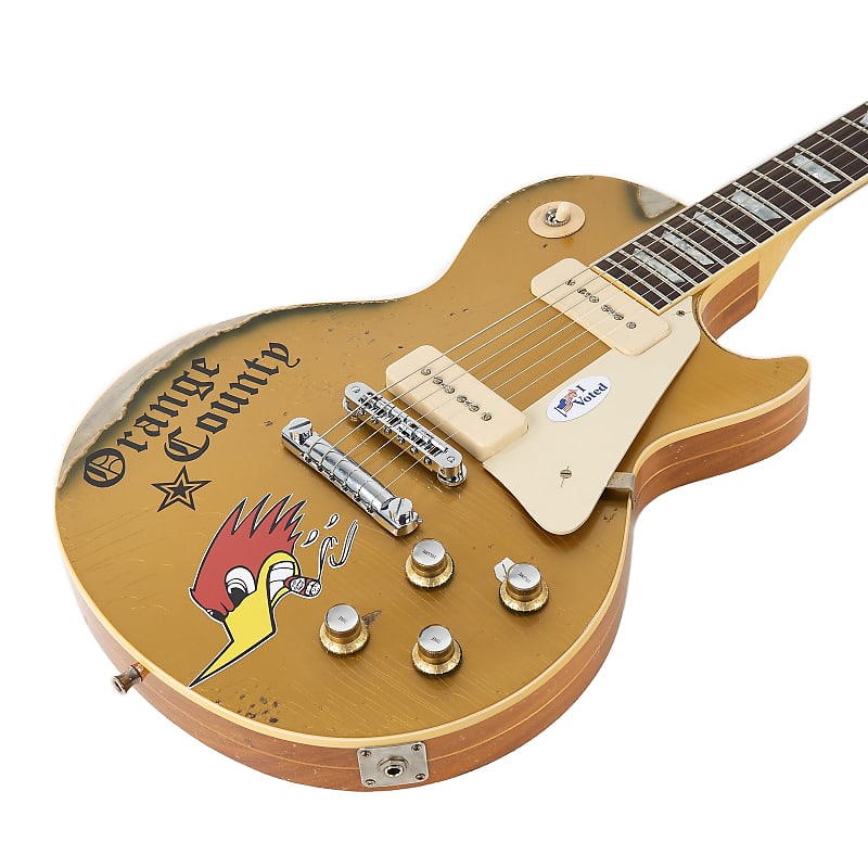 Gibson Custom Shop Mike Ness Signature '76 Les Paul Deluxe (Aged) image 3