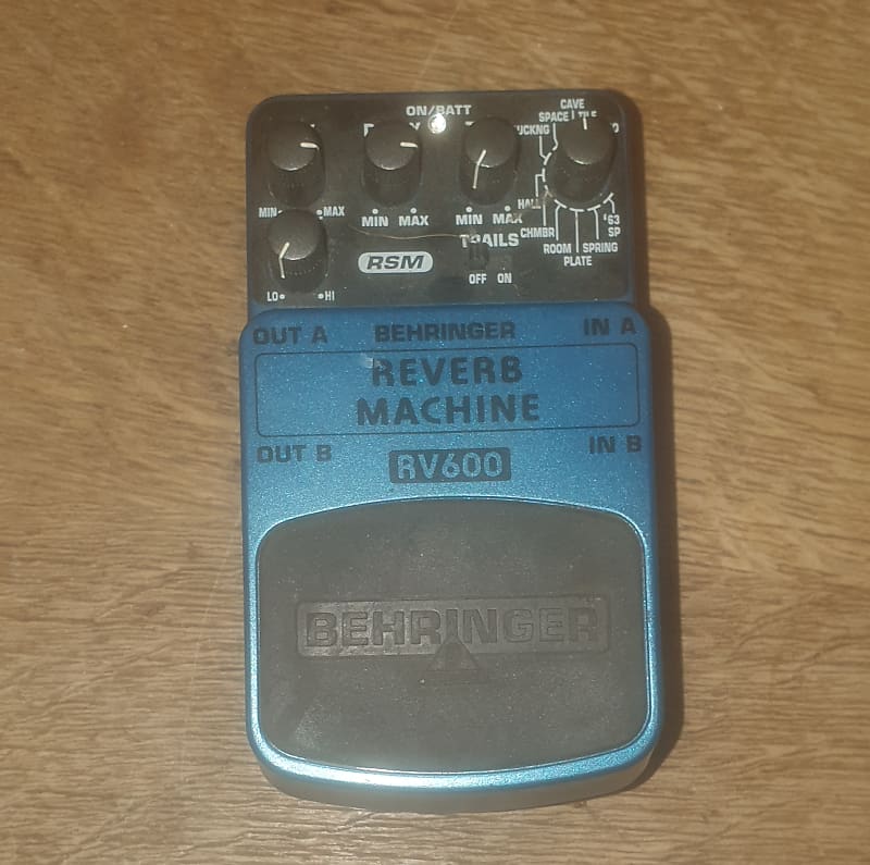 廃番 ベリンガー behringer REVERB MACHINE RV600 Behringer RV600 Reverb Machine Pedal | Reverb