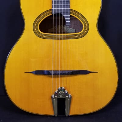 Gitane D-500 D Hole MacCaferri-Style Professional Gypsy Jazz Guitar, Solid Sitka Spruce Top, W/Protour Gig Bag 2023 for sale