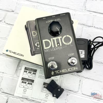 Reverb.com listing, price, conditions, and images for tc-helicon-ditto-mic-looper