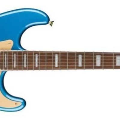 Squier by Fender 40th Anniversary Stratocaster Gold Edition Lake Placid Blue image 5