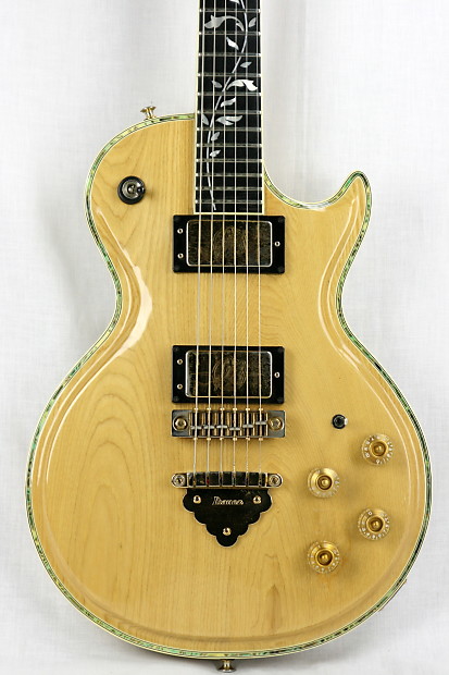 Ibanez 2671 Randy Scruggs Professional Single Cutaway HH with Vine Fretboard Inlays Ash with Gold Hardware image 1