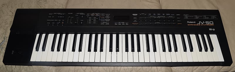 Roland JV-50 61-Key Expandable Synthesizer 1992 - 1994 - Black