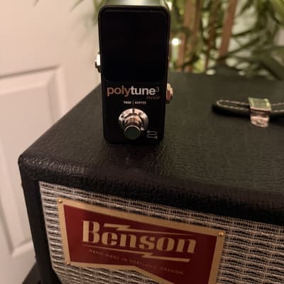 Reverb.com listing, price, conditions, and images for tc-electronic-polytune-mini-3-black