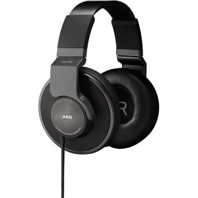 AKG K553 MKII Closed-Back Studio Headphones (Black) image 1