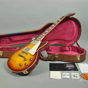Gibson Les Paul VOS R8 Figured 2012 Tobacco Sunburst image 2