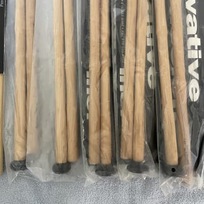9 Pairs - Innovative Percussion TS-2, TS-TJ2, FT-1B, FT-1 Multi Tom Tenor Mallets Drum Sticks image 3