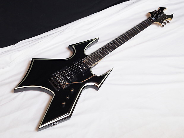 B.C. RICH TRACE WARBEAST BCリッチ ウォービースト　黒 B.C. Rich Trace Warbeast T Electric Guitar Onyx | Musician's