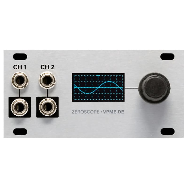 Intellijel Zeroscope 1U Oscilloscope / Tuner Eurorack Synth Module image 1