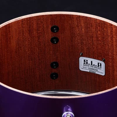 Tama LBU127C-GPP / S.L.P. Mod Bubinga Snare Drum "Artist Model" Clay Aeschliman (Polyphia) 12"×7" image 7