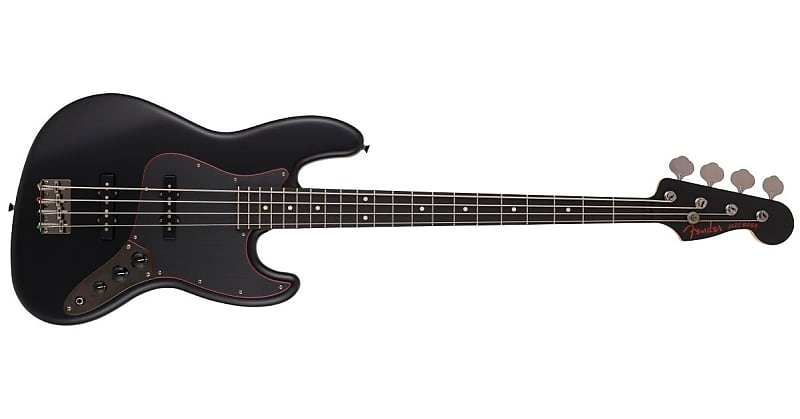 FENDER - Made in Japan Limited Hybrid II Jazz Bass Noir