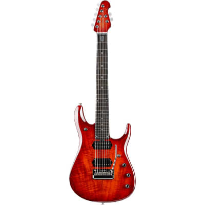 Ernie Ball Music Man John Petrucci 7 JP7 Koa Top Ebony Fingerboard Electric Guitar image 3