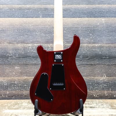 PRS CE 24 Bolt-On Pattern Thin Dark Cherry Sunburst Electric Guitar w/Bag #0373246 image 3