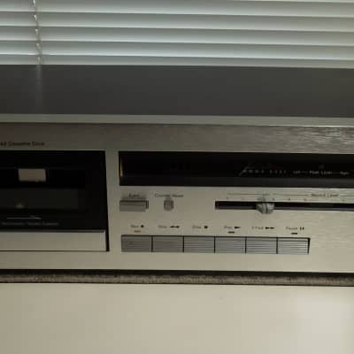 1982 Nakamichi 480 Silverface Stereo Cassette Deck New Belts & Serviced 07-2021 Excellent Condition image 5