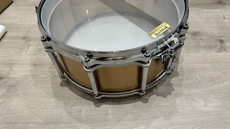 Pearl AL-814D Free-Floating Aluminum 14x6.5 Snare Drum (1st Gen) 1990 -  1991