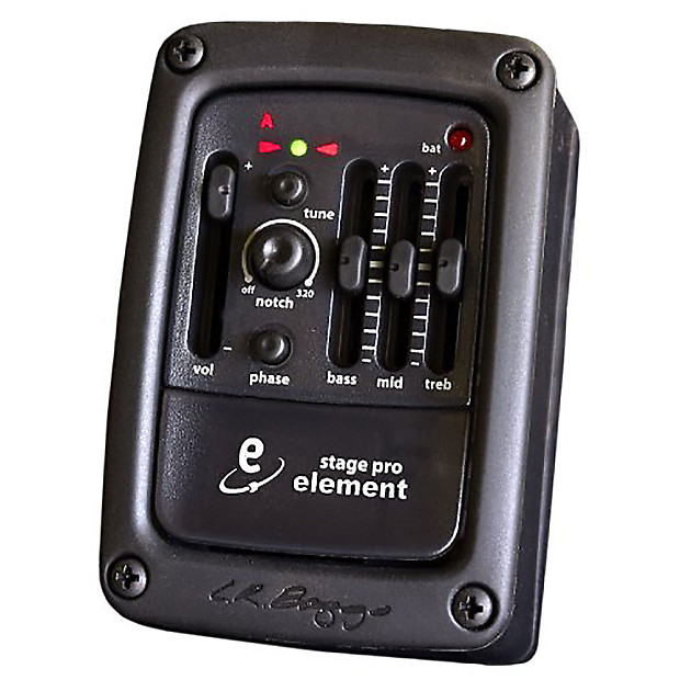 LR Baggs StagePro Element Preamp EQ with Pickup image 1