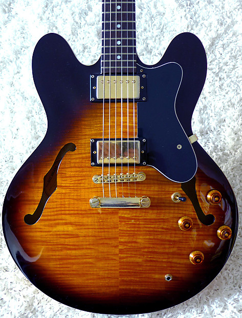 Excellent+ Epiphone Dot Deluxe ES-335 2004 Tobacco Sunburst