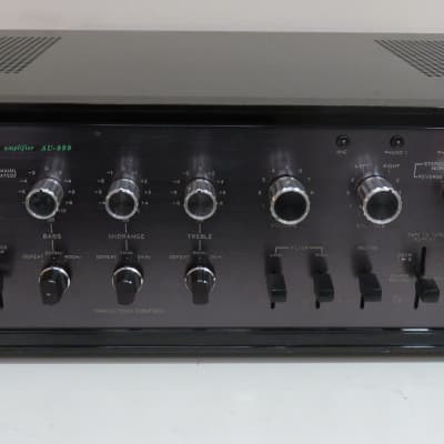 SANSUI AU-999 INTEGRATED AMPLIFIER WORKS PERFECT SERVICED FULLY RECAPPED image 2