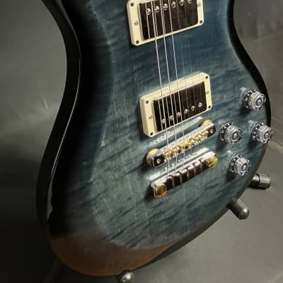 Paul Reed Smith PRS S2 McCarty 594 Electric Guitar Faded Blue Smokeburst image 5