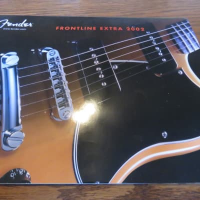Fender Catalog Frontline Extra 2002 image 1
