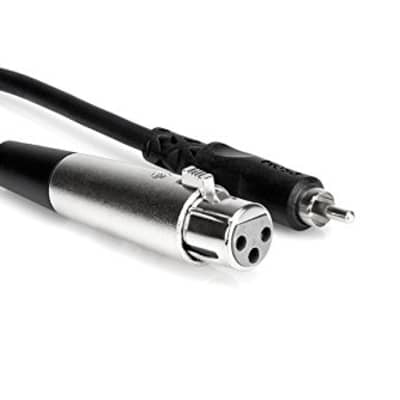 Hosa - XRF-105 - XLR Female to RCA Male Audio Interconnect Cable - 5 ft. image 1