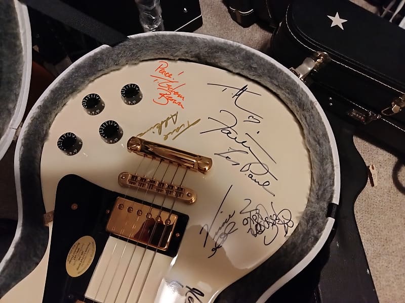Rare 2002 Alpine White Gibson Les Paul Studio '50th