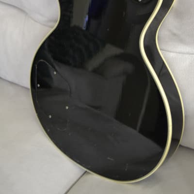 **SALE** 1984 Greco JS55 John Sykes Custom "Painted Over" RELIC Black Beauty Vintage Guitar Japan Fujigen imagen 10