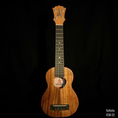 Pre Owned Circa 2005 KoAloha Crown Bridge Tenor Ukulele | Reverb