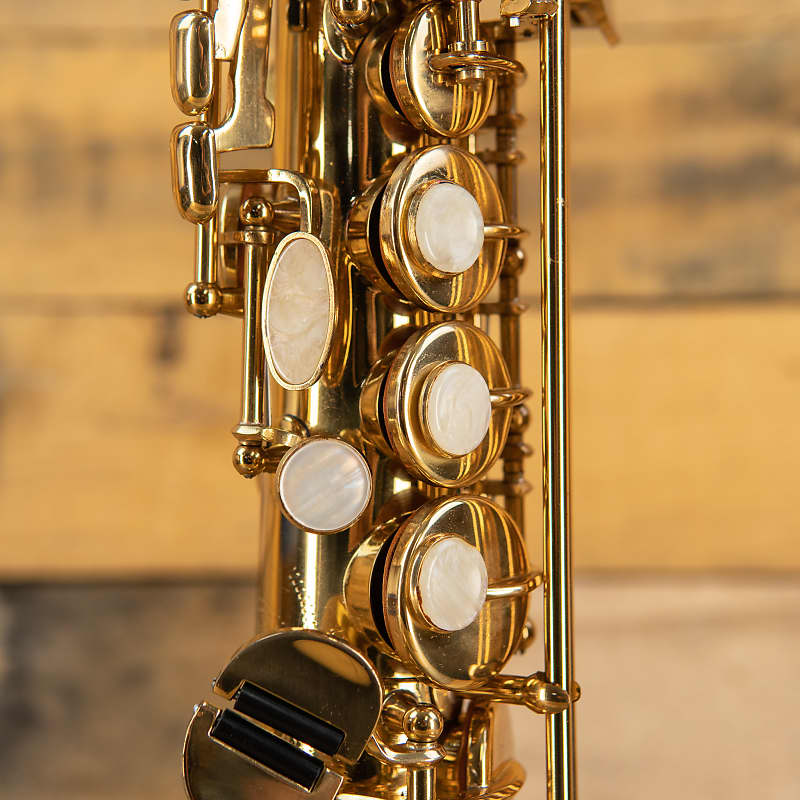 管楽器・吹奏楽器 DY Musical design in USA soprano sax DY Musical design in USA Soprano Saxophone USED with Case