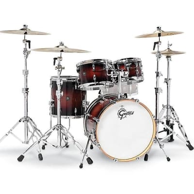 Gretsch RN2-E604-CB 10/12/14/20 Renown Drum Kit Set in Cherry Burst image 1