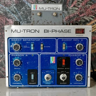 Reverb.com listing, price, conditions, and images for mu-tron-bi-phase