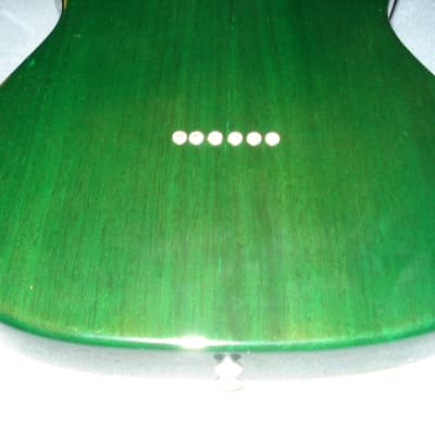 Raven West Semi-Hollow Body Tele - Emerald Quilted Maple image 19